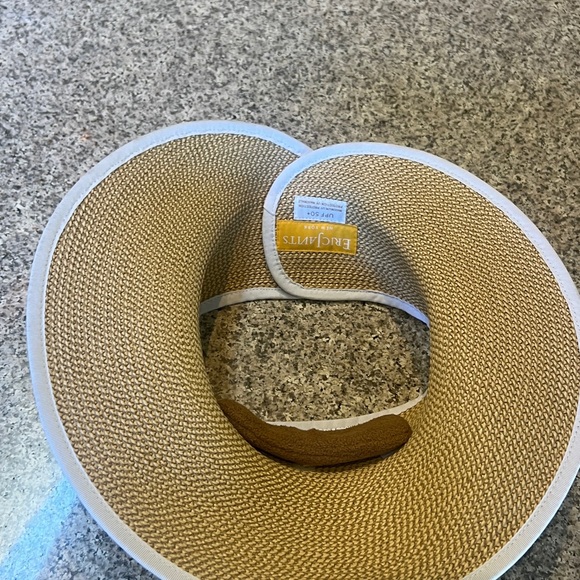 Eric Javits Tan Lil Squishee® Sun Visor - Picture 6 of 8